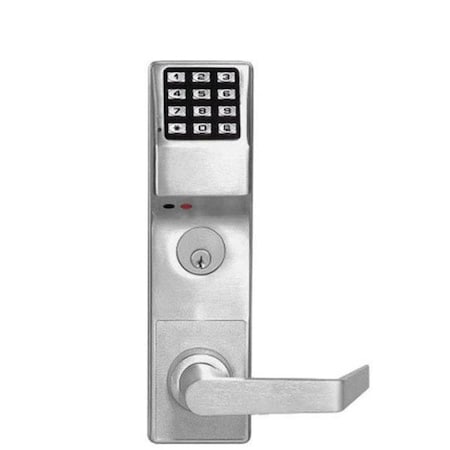 Trilogy DL3500CRR NON-PROX Classroom Mortise Keyless Lock / Straight Lever / W/ Audit Tra